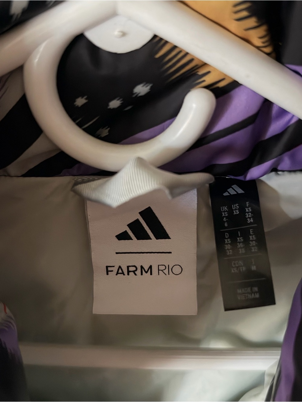 Adidas x Farm Rio Colorfly puffer jacket - Picture 4 of 5
